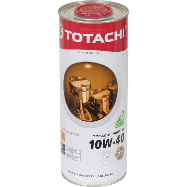 Моторное масло Totachi NIRO LV Semi-Synthetic SN 10W-40, 1 л в Ирбите