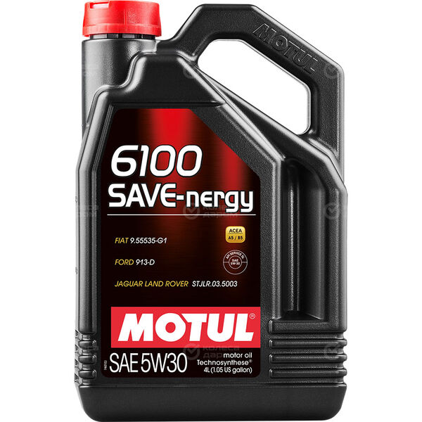 Моторное масло Motul 6100 SAVE-NERGY 5W-30, 4 л в Шахунье