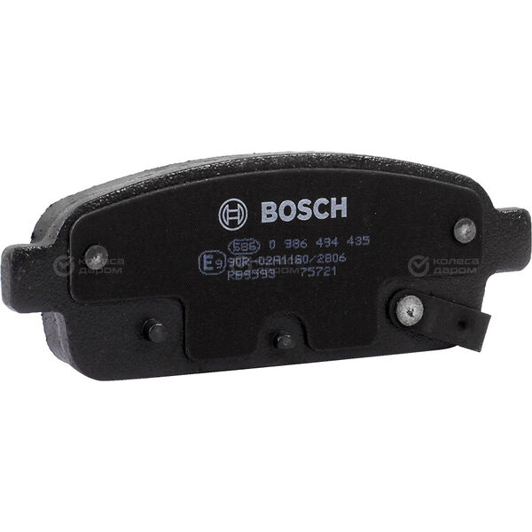 Дисковые тормозные колодки для задних колёс Bosch 0986494435 (PN0392) в Владимире