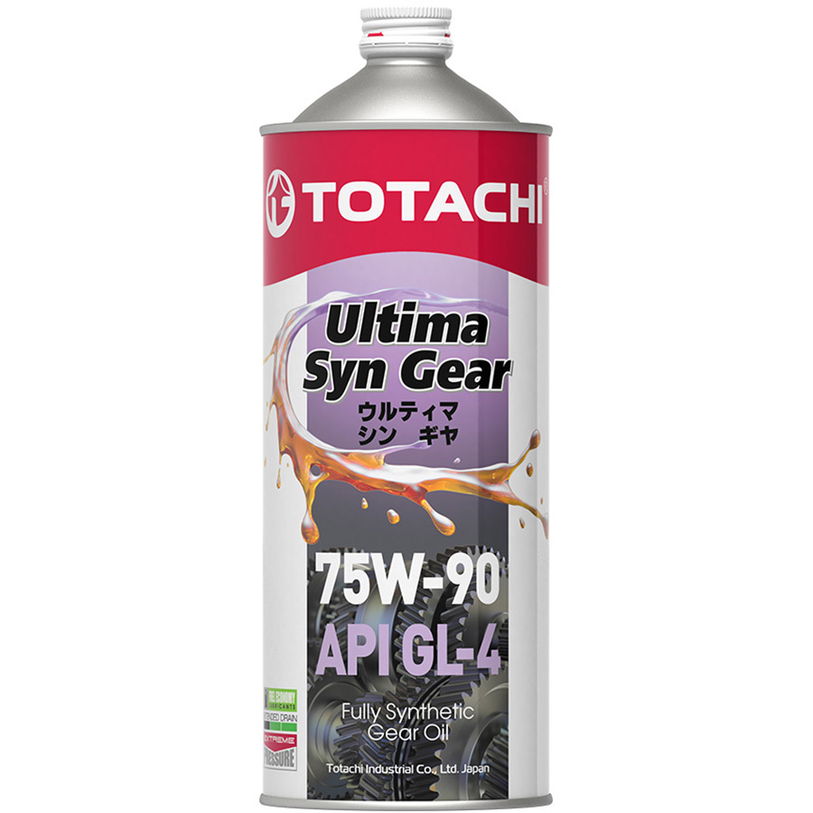 Трансмиссионное масло Totachi Ultima Syn Gear 75W-90, 1 л