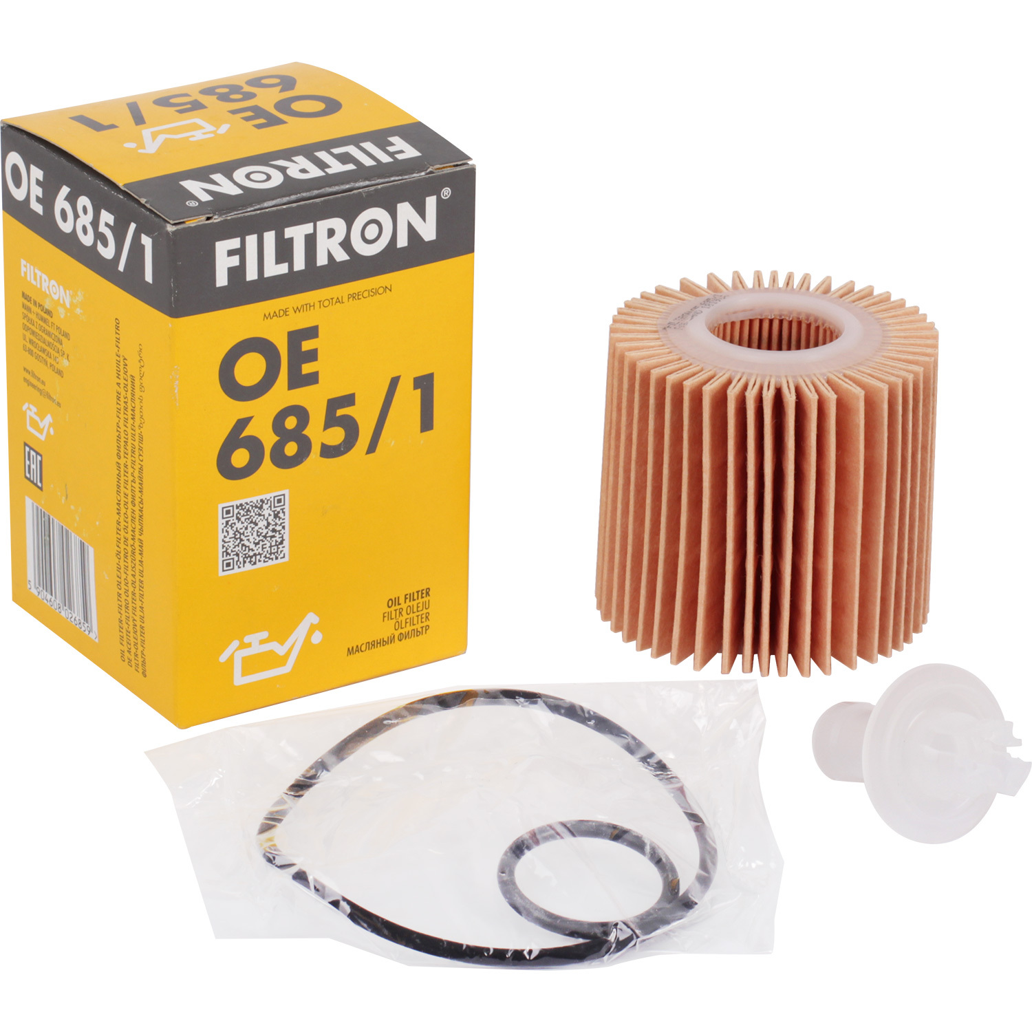 цена Фильтры Filtron Фильтр масляный Filtron OE6851