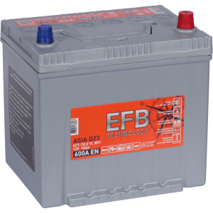 Автомобильный аккумулятор Titan Asia EFB 70 Ач обратная полярность D23L