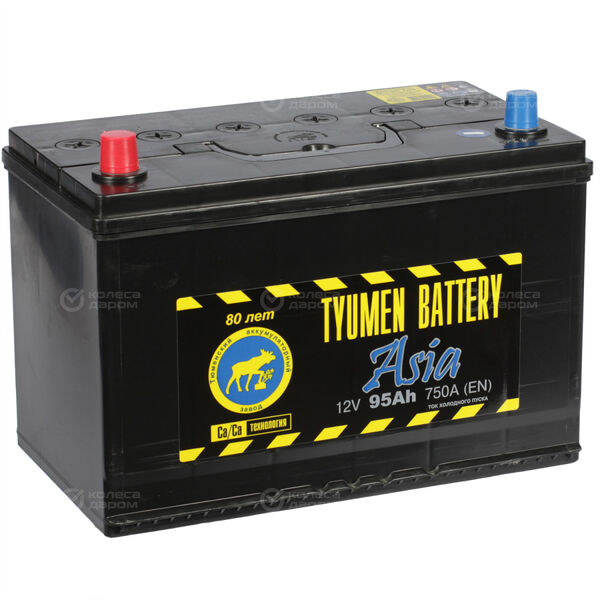 Автомобильный аккумулятор Tyumen Battery 95 Ач прямая полярность D31R в Нефтекамске