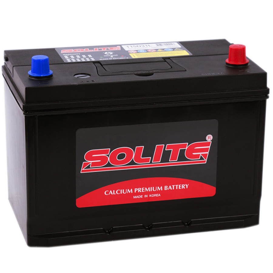 Solite Грузовой аккумулятор Solite 115Ач о/п конус
