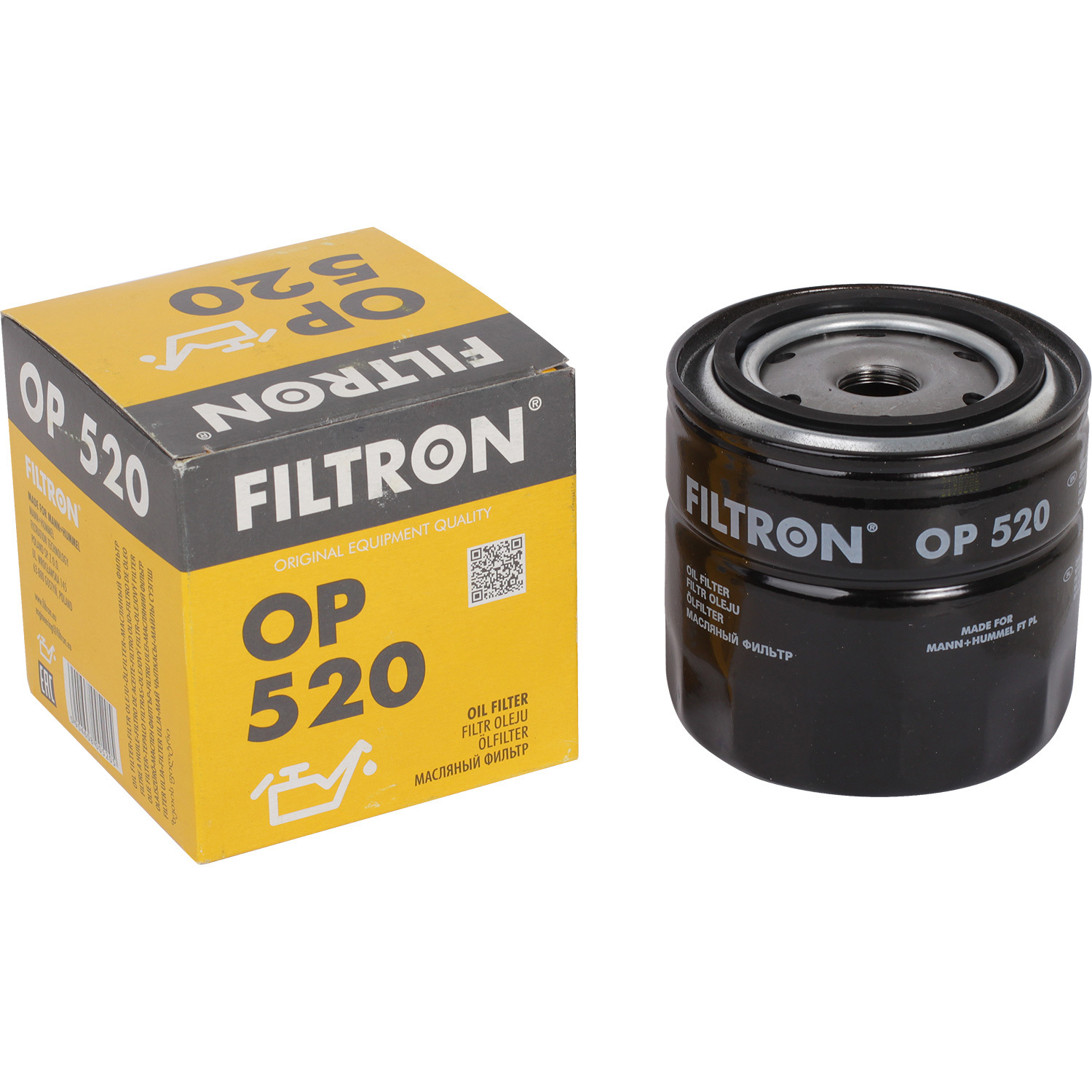 Фильтры Filtron Фильтр масляный Filtron OP520 фильтры filtron фильтр масляный filtron op641