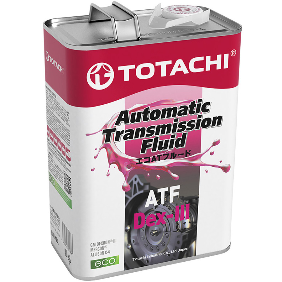 Трансмиссионное масло Totachi ATF Dex-III ATF, 4 л