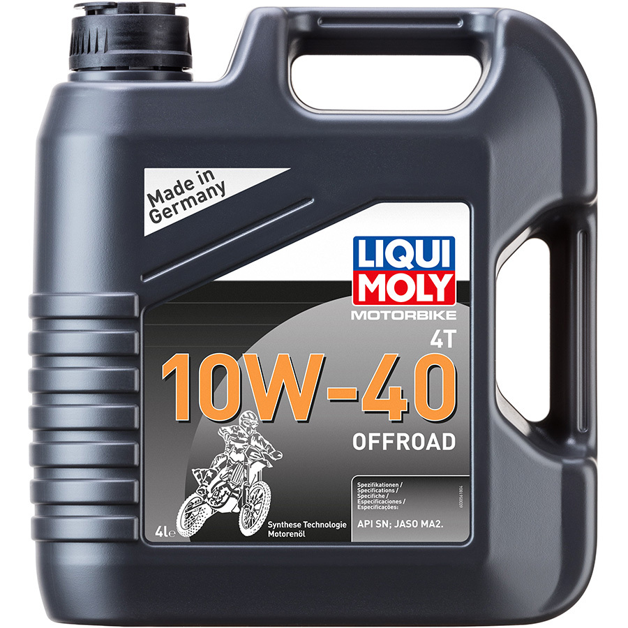 Liqui Moly Масло 4-х тактное Liqui Moly Motorbike 4T Offroad 10W-40 4 л