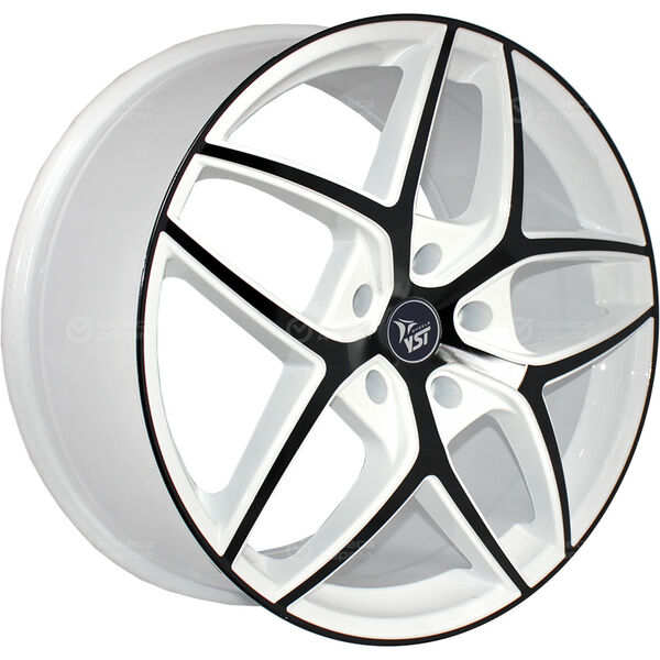 Колесный диск YST X-19  6.5xR16 4x100 ET52 DIA54.1 белый + черный в Троицке