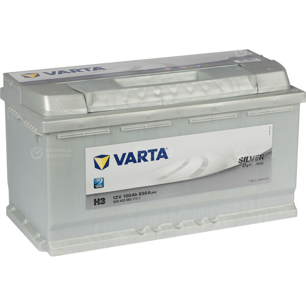 Автомобильный аккумулятор Varta Silver Dynamic H3 100 Ач обратная полярность L5 в Миассе