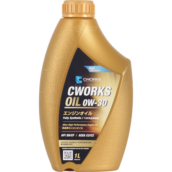 Масло моторное Cworks OIL С2/С3 0W-30 1л в Нефтеюганске