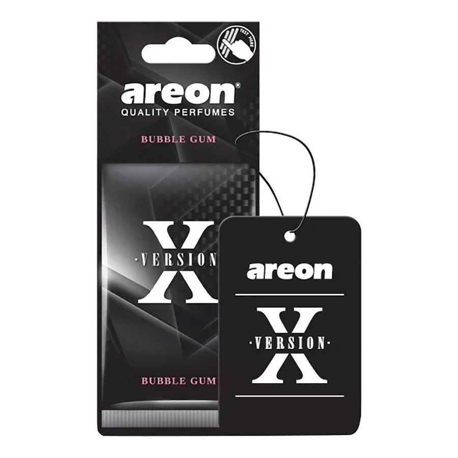 Areon Ароматизатор Areon X Version Бабл гам (art. AXV03) ароматизатор areon картонный мон ваниль бабл гам