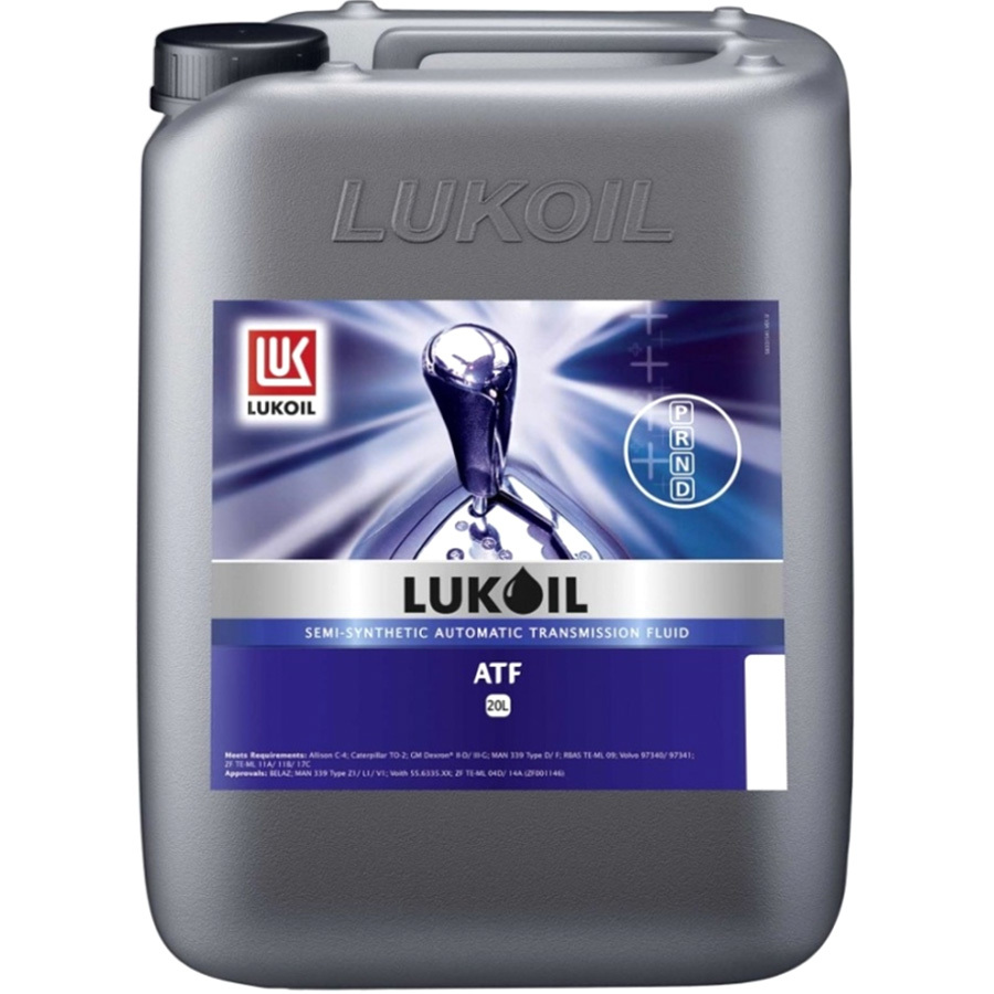 Lukoil Трансмиссионное масло Lukoil ATF, 20 л lukoil масло трансмиссионное lukoil atf 4 л