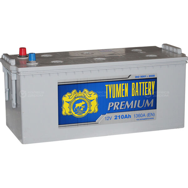 Грузовой аккумулятор Tyumen Battery Premium 210Ач п/п в Павловске