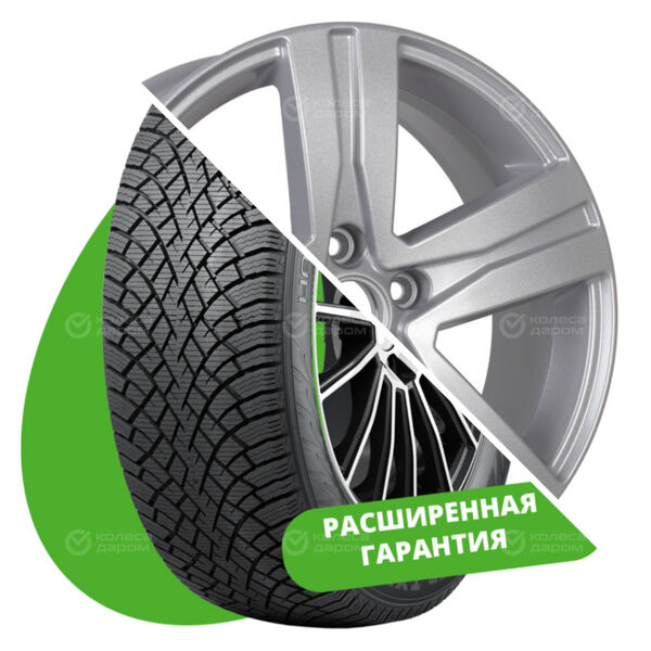 Колесо в сборе R17 Nokian Tyres 225/55 R 101 + iFree в Таганроге