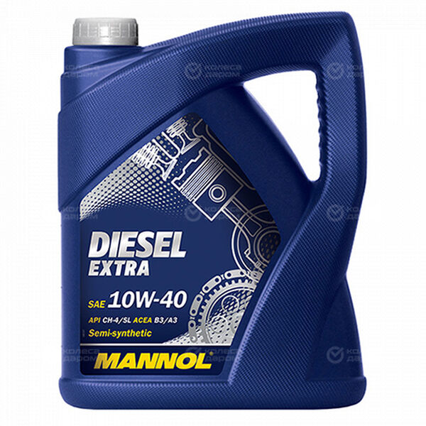 Моторное масло MANNOL Diesel Extra 10W-40, 5 л в Москве
