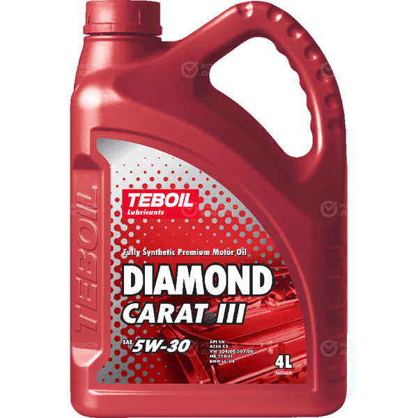 Моторное масло Teboil DIAMOND Carat III 5W-30, 4 л в Туймазах