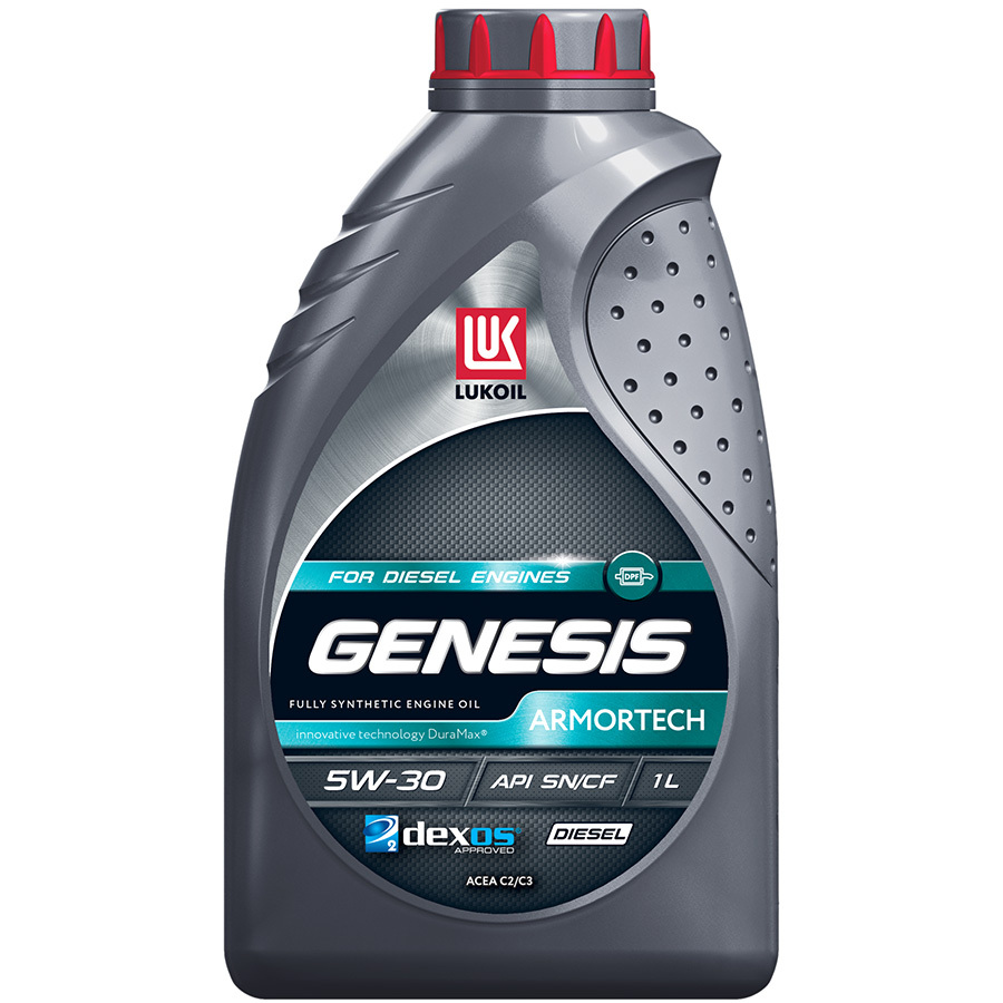 lukoil моторное масло lukoil genesis armortech 5w 40 1 л Lukoil Моторное масло Lukoil Genesis Armortech Diesel 5W-30, 1 л