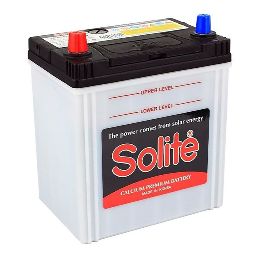 Solite Автомобильный аккумулятор Solite 44 Ач прямая полярность solite автомобильный аккумулятор solite 70 ач прямая полярность d23r
