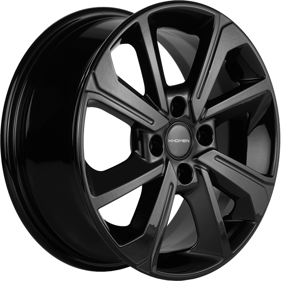 Колесный диск KHOMEN KHW1501 (Chevrolet Nexia) 6x15/4x100 D56.6 ET45 Black