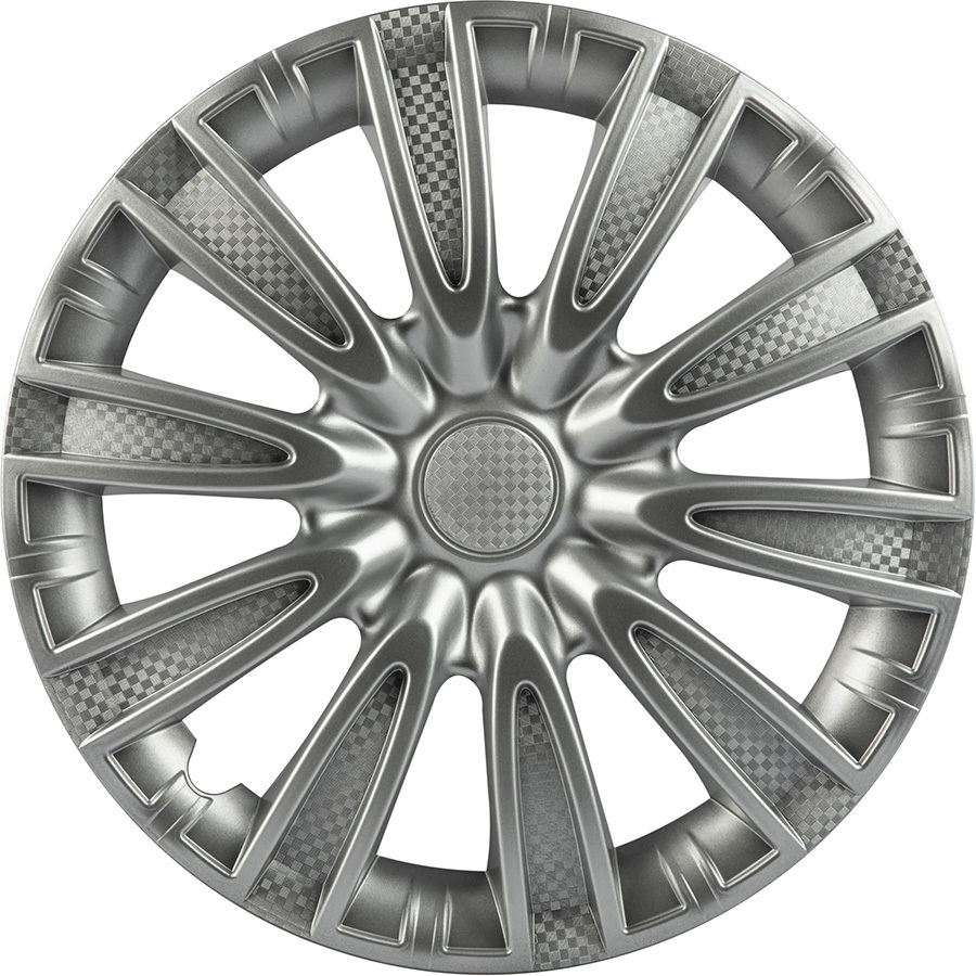 Lecar Колпаки колесные Lecar Tornado 15" серый 2шт