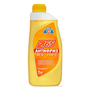 Aga Антифриз Aga Жёлтый 1л