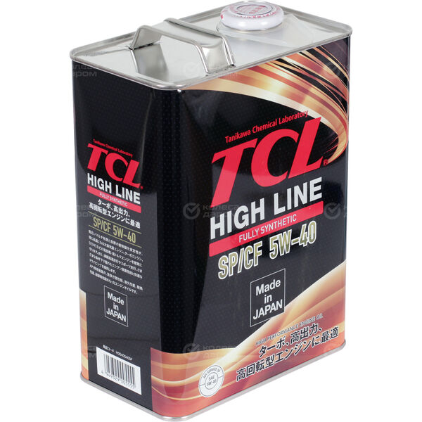 Моторное масло TCL High Line 5W-40, 4 л в Казани