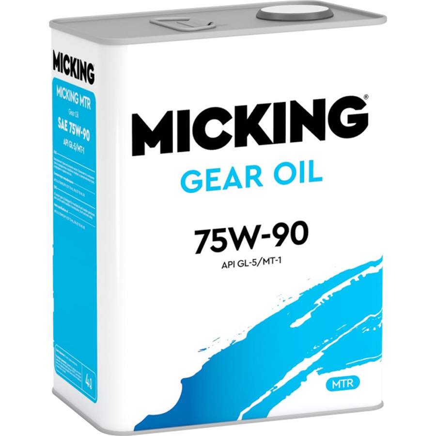Micking Трансмиссионное масло Micking Gear 75W-90, 4 л масло трансмиссионное motul motyl gear 75w 80 2 л