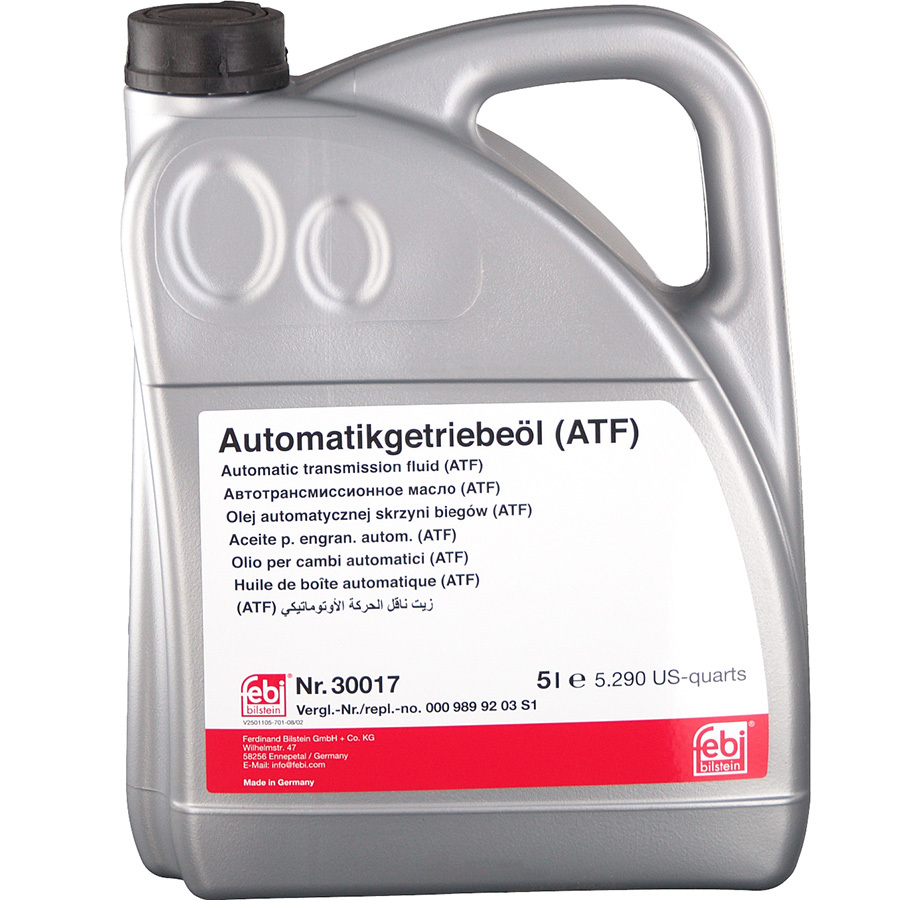 Febi Масло трансмиссионное Febi ATF 5л (art. 30017)