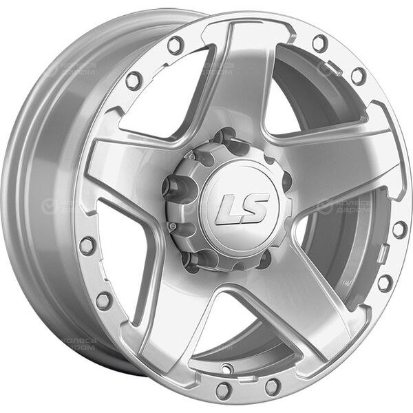 Колесный диск LS LS 1284  8xR16 5x150 ET2 DIA110.1 серебристый в Оренбурге