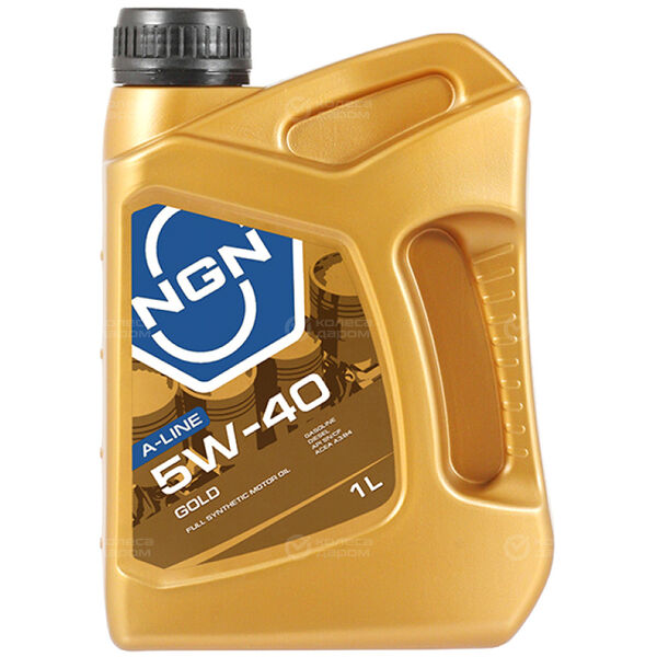 Моторное масло NGN GOLD A-LINE 5W-40, 1 л в Троицке