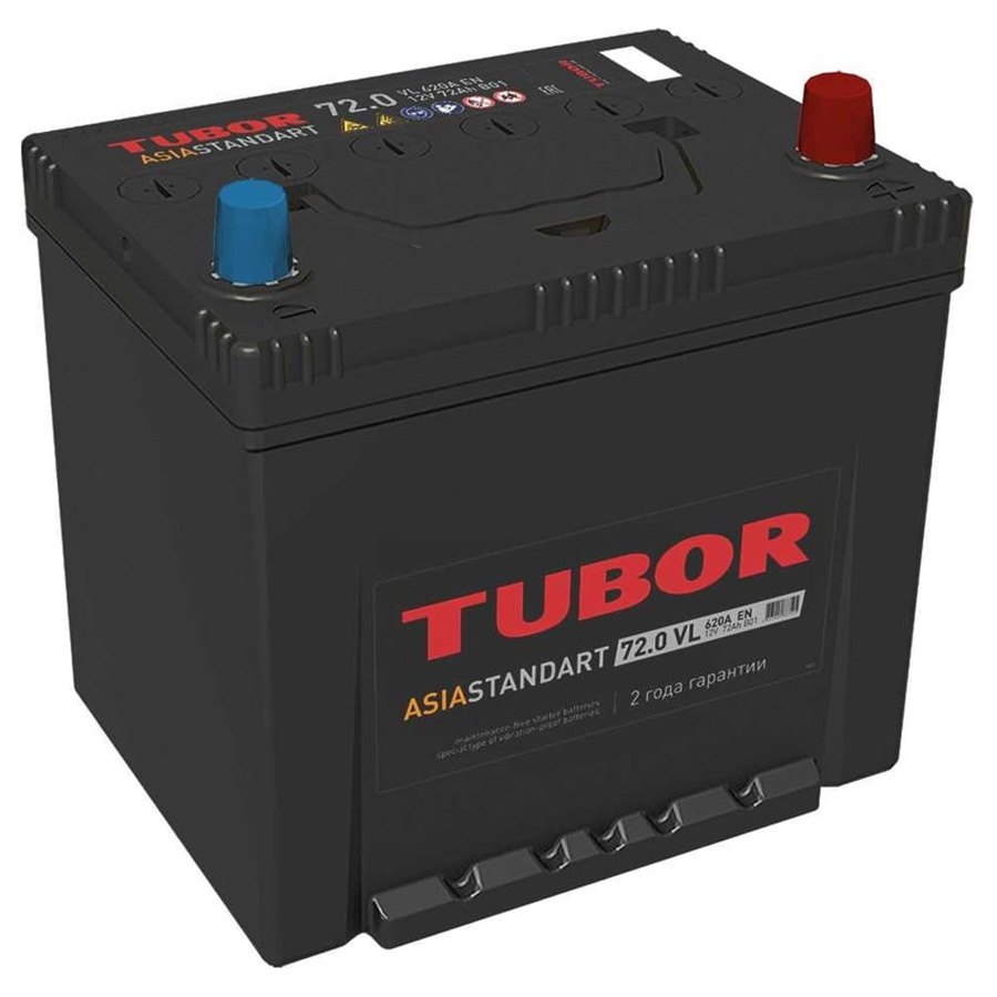 Tubor Автомобильный аккумулятор Tubor Asia Silver 70 Ач обратная полярность D23L