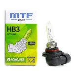 Лампа MTF Light Long Life - HB3-65 Вт-3000К, 1 шт.