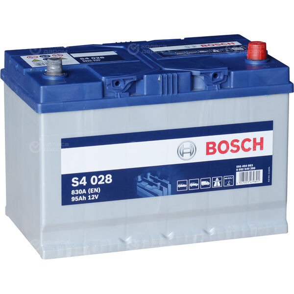 Автомобильный аккумулятор Bosch S40 280 95 Ач обратная полярность D31L в Саратове