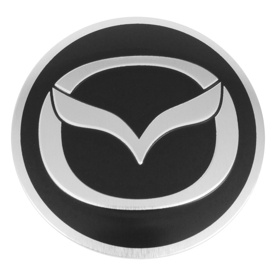 Линзы КиК с лого авто 60мм Mazda