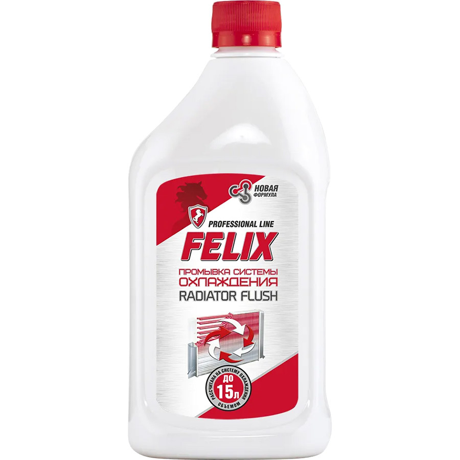 Жидкость промывки радиатора FELIX 500мл (art.411040014)