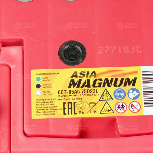 Автомобильный аккумулятор Magnum 60 Ач прямая полярность L2 в Янауле