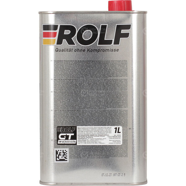 Моторное масло Rolf GT 5W-40, 1 л в Миассе