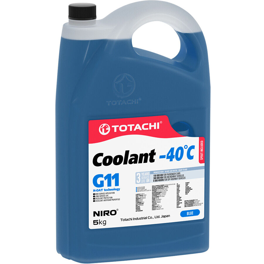 Антифриз Totachi Синий 5 л 1270₽