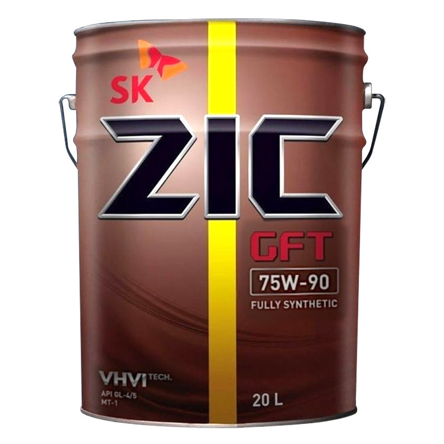 ZIC Трансмиссионное масло ZIC GFT 75W-90, 20 л