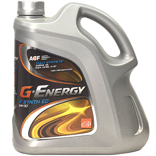 G-Energy Моторное масло G-Energy F Synth EC 5W-30, 4 л g energy моторное масло g energy f synth ec 5w 30 1 л