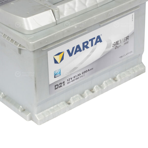 Автомобильный аккумулятор Varta Silver Dynamic 561 400 060 61 Ач обратная полярность LB2 в Санкт-Петербурге