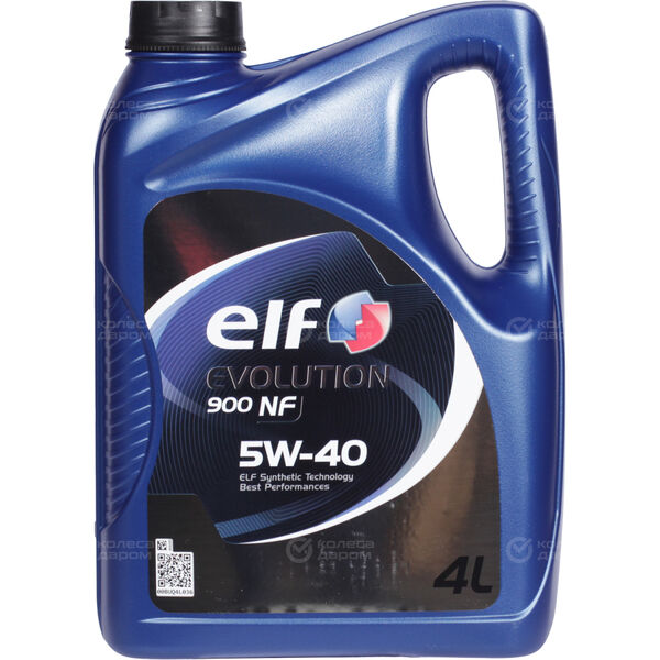 Моторное масло ELF Evolution 900 NF 5W-40, 4 л в Лянторе