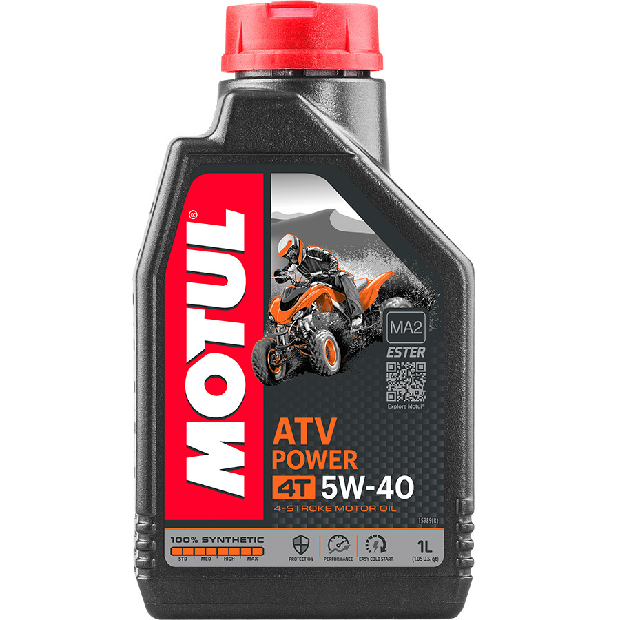 Масло 4-х тактное Motul ATV Power 4T 5W40 1л