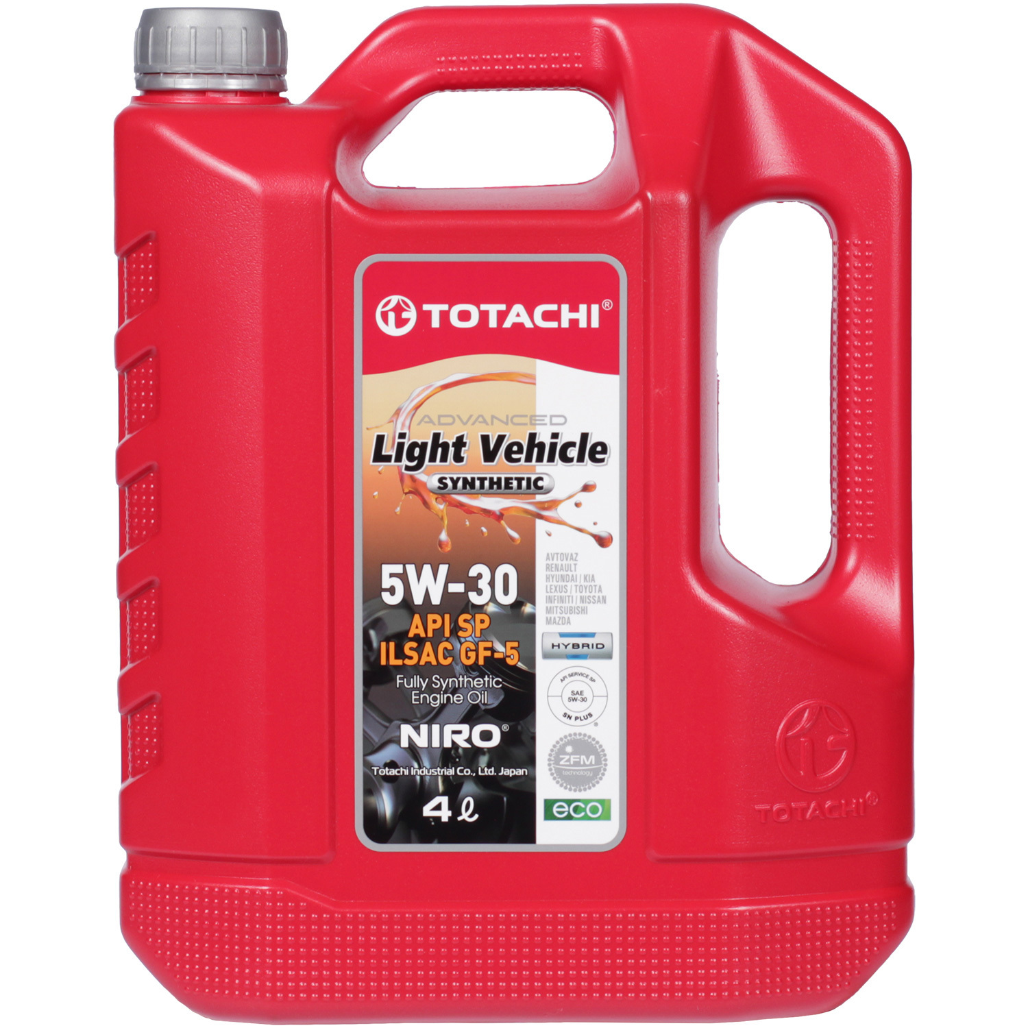 Totachi Моторное масло Totachi Niro LV 5W-30, 4 л