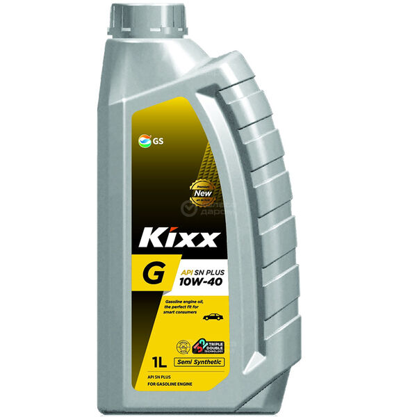 Моторное масло Kixx G SN+ 10W-40, 1 л в Орске