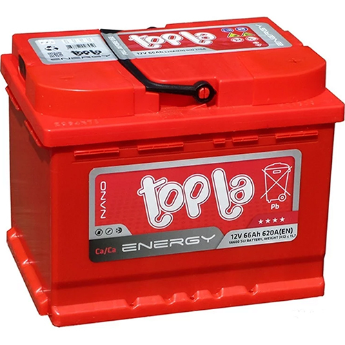 Автомобильный аккумулятор Topla Energy 66 Ач обратная полярность L2