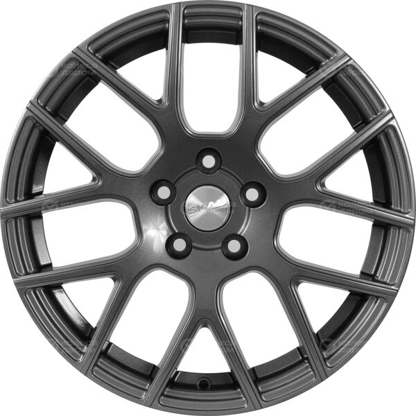 Колесный диск СКАД Stiletto  8xR18 5x114.3 ET45 DIA60.1 черно-серый цвет с перламутровыми оттенками в Кургане