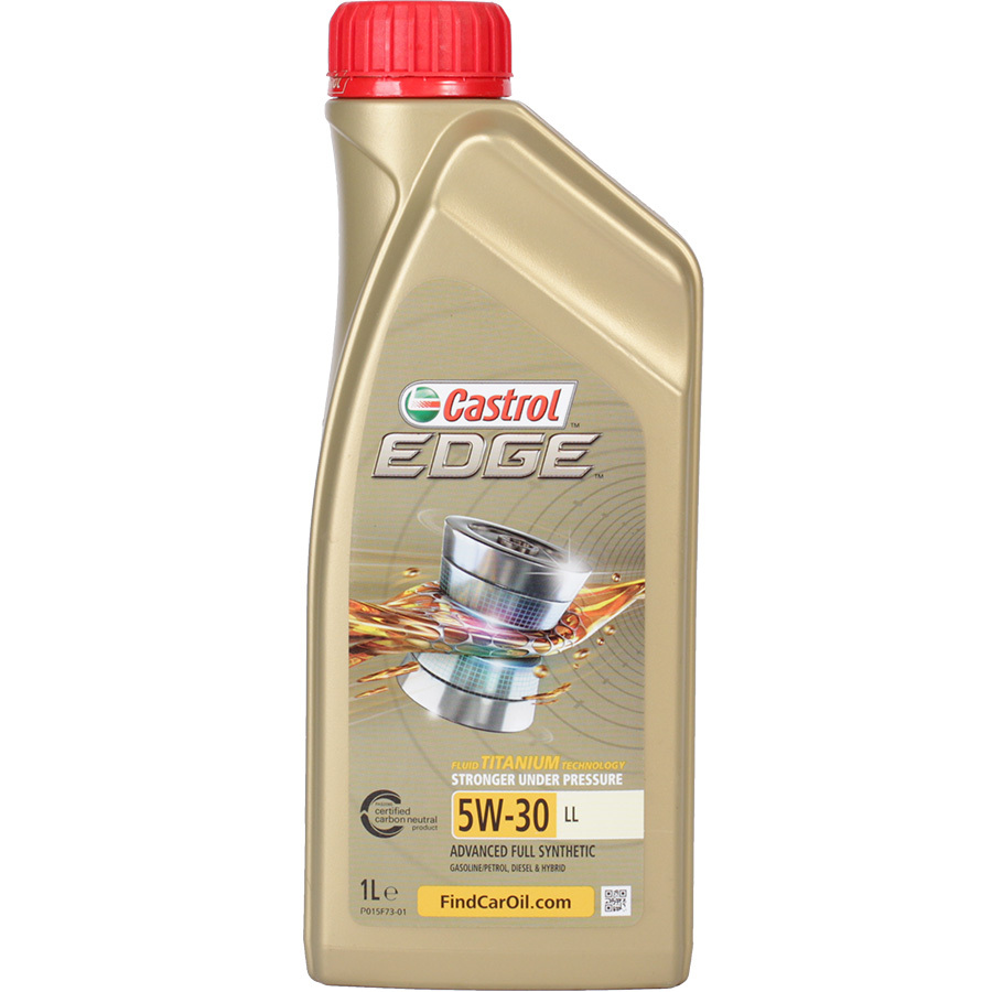 цена Castrol Моторное масло Castrol EDGE Titanium FST LL 5W-30, 1 л