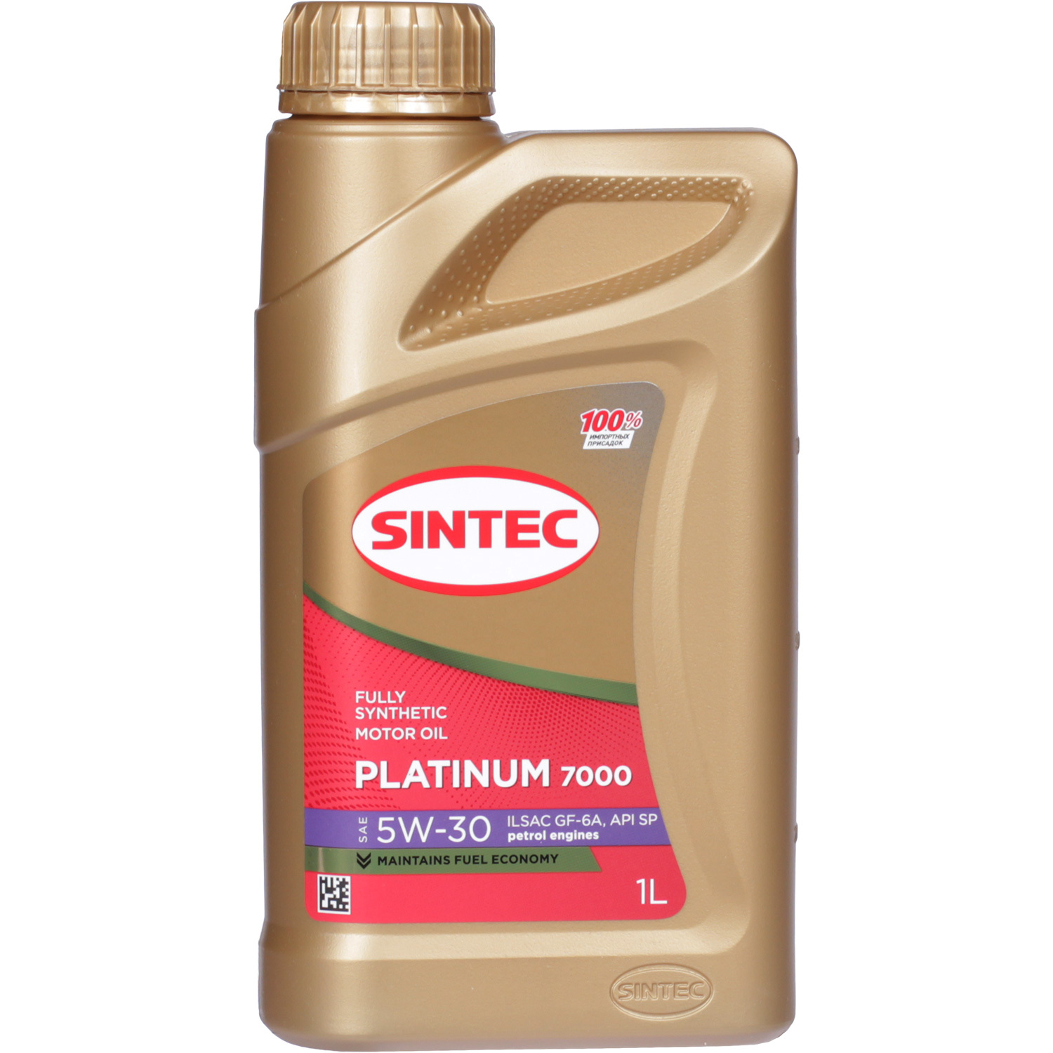 Sintec Моторное масло Sintec Platinum 7000 5W-30, 1 л sintec моторное масло sintec lux 5w 40 1 л