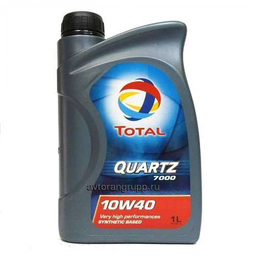 Total Моторное масло Total Quartz 7000 10W-40, 1 л